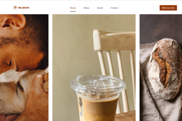 Food recipe and review homepage